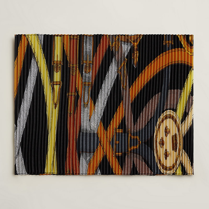 Pleated plant pot cover 24 cm | Hermès USA